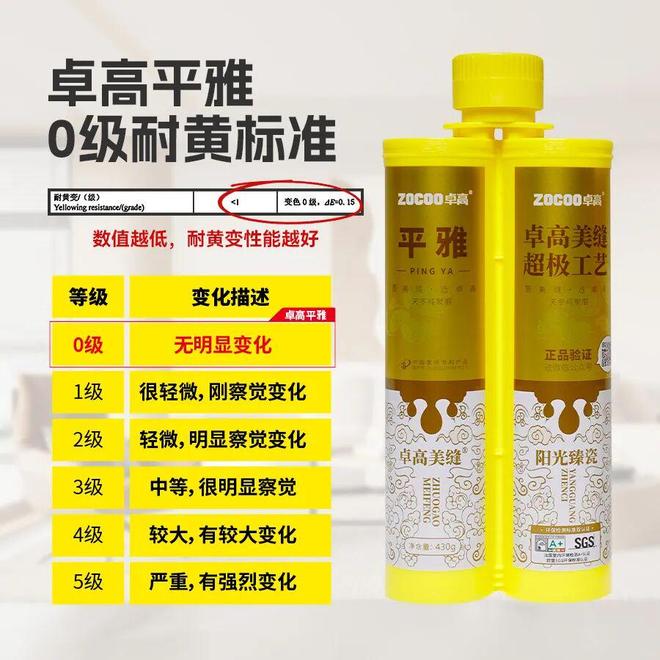 装修不留遗憾？卓高美缝不变色告别黄变烦恼给家一份长久安心(图3)